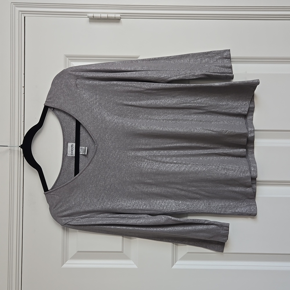 Silver chicos top